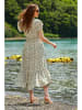 Trend Alacati Kleid in Mint/ Bunt