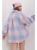 Trend Alacati Hemd in Hellblau/ Rosa