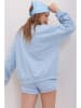 Trend Alacati Sweatshirt in Hellblau