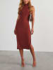 LA Angels Kleid in Cognac