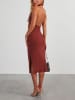 LA Angels Kleid in Cognac
