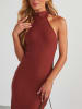 LA Angels Kleid in Cognac