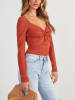 LA Angels Longsleeve in Rostrot