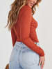 LA Angels Longsleeve in Rostrot