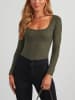Milan Kiss Longsleeve in Khaki
