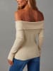 LA Angels Pullover in Beige