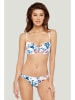 Marc & André Bikini-Hose in Weiß/ Blau