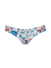 Marc & André Bikinislip wit/blauw