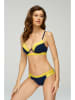 Marc & André Figi bikini w kolorze żółto-granatowym