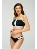 Marc & André Bikini-Oberteil in Schwarz/ Weiß