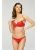 Marc & André Biustonosz bikini w kolorze czerwonym