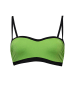 Marc & André Bikini-Oberteil in Grün/ Schwarz