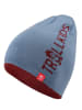 Trollkids Wende-Beanie "Troll" in Rot/ Blau