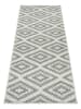 Hanse Home Kurzflor-Läufer "Basic" in Creme/ Grau