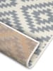 Hanse Home Kurzflor-Läufer "Basic" in Creme/ Grau