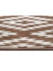 Hanse Home Kurzflor-Läufer "Basic" in Hellbraun