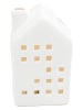 HouseVitamin Dekoracyjna lampa LED w kolorze białym - 8,5 x 14 x 6,5 cm