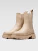 Gino Rossi Leren chelseaboots beige