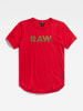G-Star Koszulka "RAW." w kolorze czerwonym