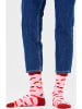 Happy Socks Sokken lichtroze/rood