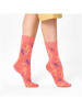 Happy Socks Sokken koraalrood