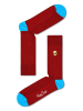Happy Socks Sokken bordeaux