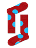 Happy Socks Socken in Rot/ Blau
