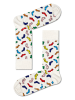 Happy Socks Socken in Weiß/ Bunt