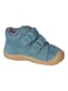PEPINO Leren boots "Crusty" turquoise