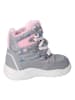 PEPINO Winterboots in Grau/ Rosa