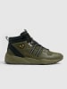 PME Legend Leder-Sneakers in Khaki