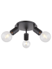 Globo lighting Deckenleuchte in Schwarz - (H)16 x Ø 28 cm