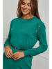 Soft Cashmere Gebreide jurk groen
