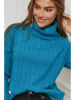 Soft Cashmere Coltrui blauw