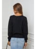 Soft Cashmere Pullover in Schwarz