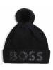 Hugo Boss Kids Czapka w kolorze czarnym