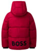 Hugo Boss Kids Kurtka pikowana w kolorze czerwonym