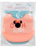 Disney Minnie Mouse Śliniaczek "Minnie" w kolorze jasnoróżowym - 23 x 31 cm