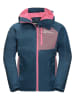 Jack Wolfskin Funktionsjacke "Active Hike" in Dunkelblau/ Rosa