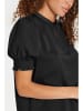 SAINT TROPEZ Bluse in Schwarz