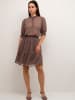 Kaffe Rok "Catalina" bruin/roze