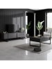 Evila TV-meubel "Luxe" antraciet - (B)180 x (H)50 x (D)30 cm