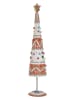 InArt Decoratief figuur "Tree" lichtbruin/wit/meerkleurig - (H)67 cm
