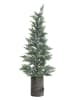 InArt Künstlicher Weihnachtsbaum in Grün/ Braun - (B)25 x (H)75 x (T)25 cm
