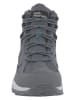 Jack Wolfskin Skórzane buty trekkingowe "TRAIL HIKER TEXAPORE MID" w kolorze szarym