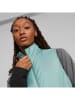 Puma Doorgestikte bodywarmer turquoise