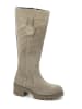 Kickers Leren laarzen "Kick Higher" beige