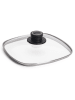Woll Deksel van veiligheidsglas - (B)22 x (D)22 cm