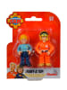 Feuerwehrmann Sam 2-delige set: speelfiguren "Junior figuren" - vanaf 3 jaar (verrassingsproduct)