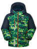 Kamik Kurtka narciarska "Reid" w kolorze zielono-czarnym